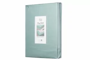 Простынь на резинке Ardesto Mix&Match, 180х200+30см, 100% хлопок, сатин, зеленый
