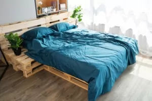 Підковдра Ardesto Mix&Match, 200х220см, 100% бавовна, сатин, синій