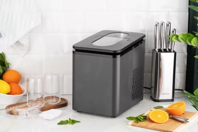 Ice maker household ARDESTO, 12kg/day, 1.8L, black