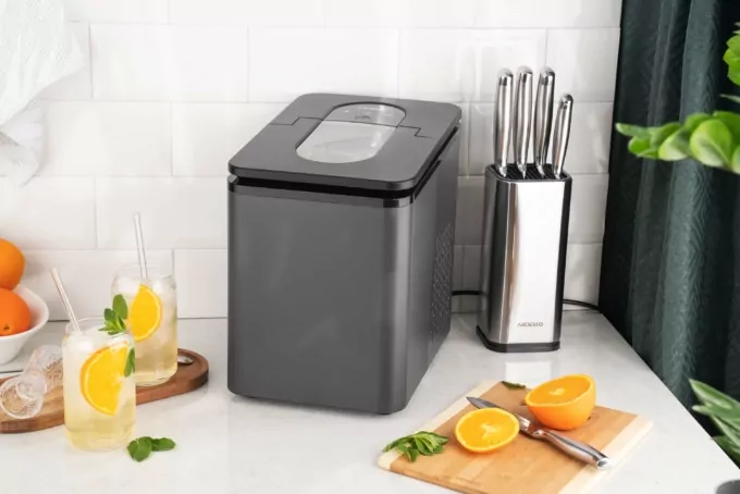 Ice maker household ARDESTO, 12kg/day, 1.8L, black