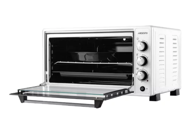 Electric oven ARDESTO, 48L, 1700W, mech., convection, double glass, white