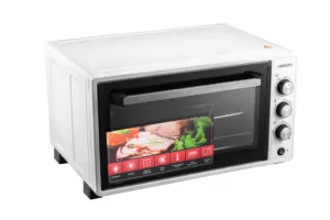 Electric oven ARDESTO, 48L, 1700W, mech., convection, double glass, white
