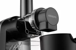 Ardesto auger juicer, 200W, bowl-0.6L, cake-0.7L, plastic/iron, black-silver