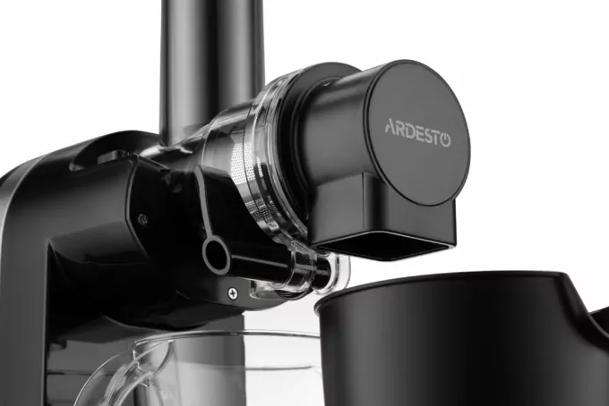 Ardesto auger juicer, 200W, bowl-0.6L, cake-0.7L, plastic/iron, black-silver
