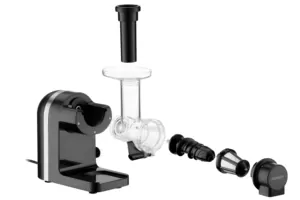 Ardesto auger juicer, 200W, bowl-0.6L, cake-0.7L, plastic/iron, black-silver