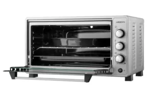 Electric oven ARDESTO, 48L, 1700W, mech., convection, double glass, rotisserie, grey