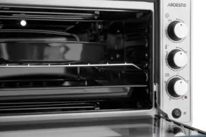 Electric oven ARDESTO, 48L, 1700W, mech., convection, double glass, rotisserie, grey