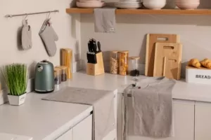 Фартук Ardesto Oliver, 100% хлопок, серый