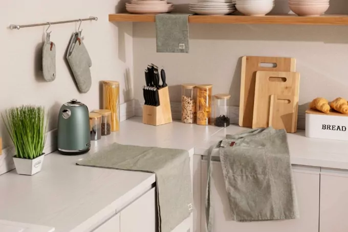 Ardesto Napkin Oliver, 40x40cm, 100% cotton, green