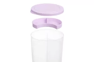 Food storage container 3 in 1 Ardesto Fresh, 3х0.75l, plastic, lilac