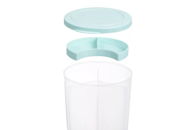Food storage container Ardesto Fresh, 3 in 1, 3*0,75l, plastic, blue
