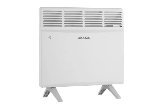 Конвектор электрический ARDESTO CH-1000MCW, 1000 Вт, 10 м2, закрытый нагрев. элемент, IP24, мех. упр-ние, белый