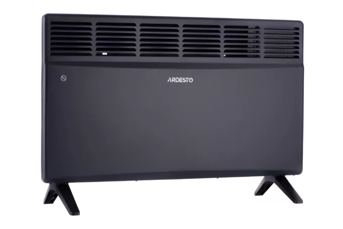 Конвектор електричний ARDESTO СН-2000ECA, 2000 Вт, 20 м2, закритий нагрів. елемент, LED-дисплей, IP24, електронне керування, тижневий програматор, антрацит матовий