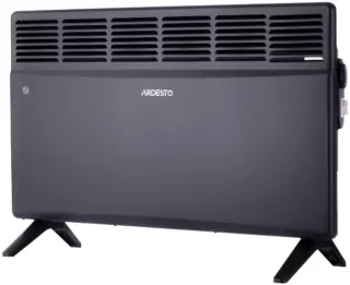 Конвектор електричний ARDESTO CH-2000MCA, 2000 Вт, 20 м2, закритий нагрів. елемент, IP24, мех. керування, антрацит матовий