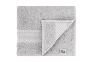 Ardesto Terry towel set Holiday, 50х90cm, 4pcs, 100% cotton, blue, silver