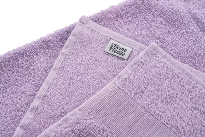 Рушник махровий Ardesto Benefit, 50х90см, 100% бавовна, бузковий