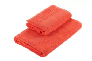 Ardesto Terry towel Benefit, 70х140cm, 100% cotton, orange