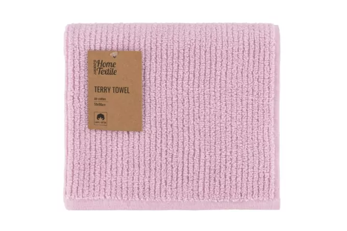 Ardesto Terry towel Air, 50x90cm, 100% cotton, pink