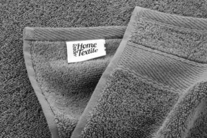 Рушник махровий Ardesto SuperSoft, 70х140см, 100% бавовна, сірий