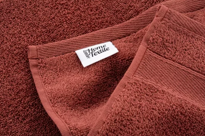 Рушник махровий Ardesto SuperSoft, 50х90см, 100% бавовна, червонувато-брунатний
