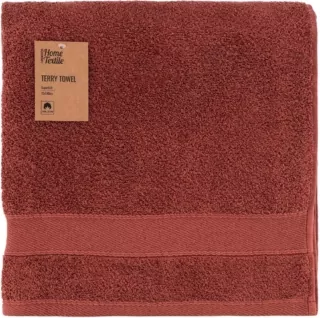 Рушник махровий Ardesto SuperSoft, 70х140см, 100% бавовна, червонувато-брунатний