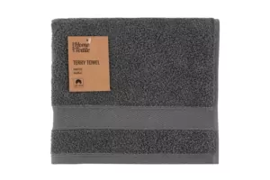 Ardesto Terry towel SuperSoft, 50x90cm, 100% cotton, dark gray