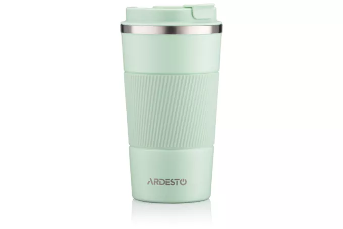 Ardesto Travel mug Urban, 500ml, stainless steel, green