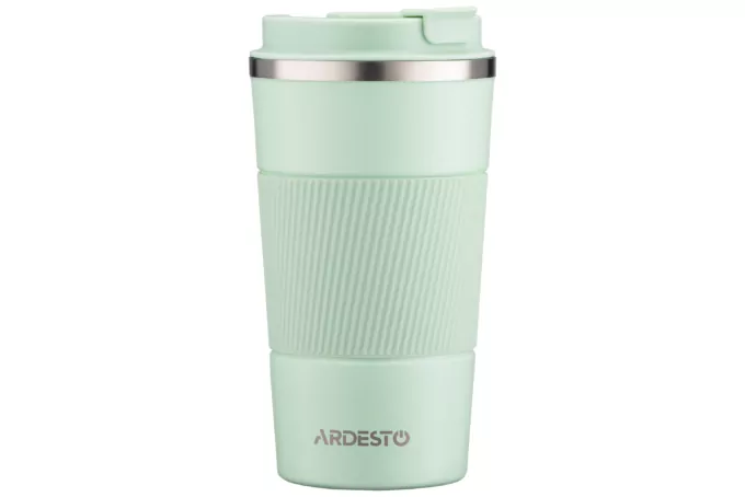 Ardesto Travel mug Urban, 500ml, stainless steel, green