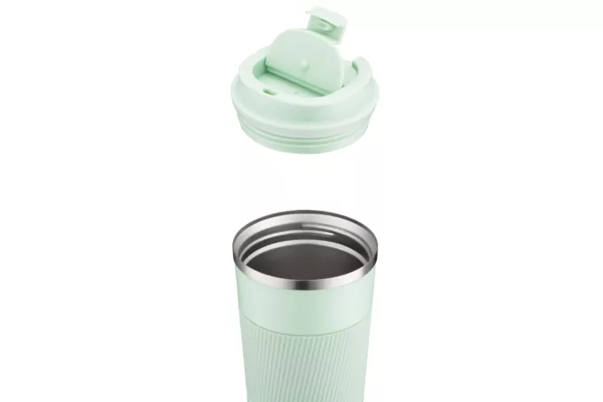 Ardesto Travel mug Urban, 500ml, stainless steel, green