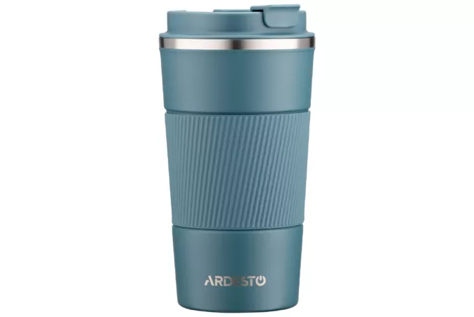 Ardesto Travel mug Urban, 500ml, stainless steel, dark blue