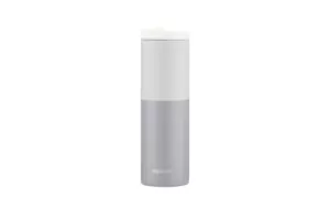 Ardesto Travel mug Duo, 450ml, stainless steel, grey