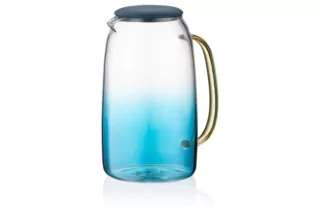 Кувшин ARDESTO Blue Atlantic с крышкой, 1600 мл AR2616BA