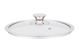 Ardesto Lid Gemini, 22cm, heat-resistant glass, stainless steel
