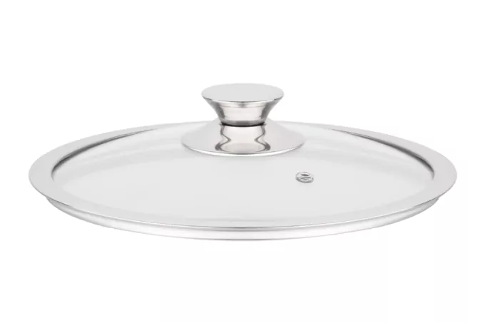 Ardesto Lid Gemini, 22cm, heat-resistant glass, stainless steel