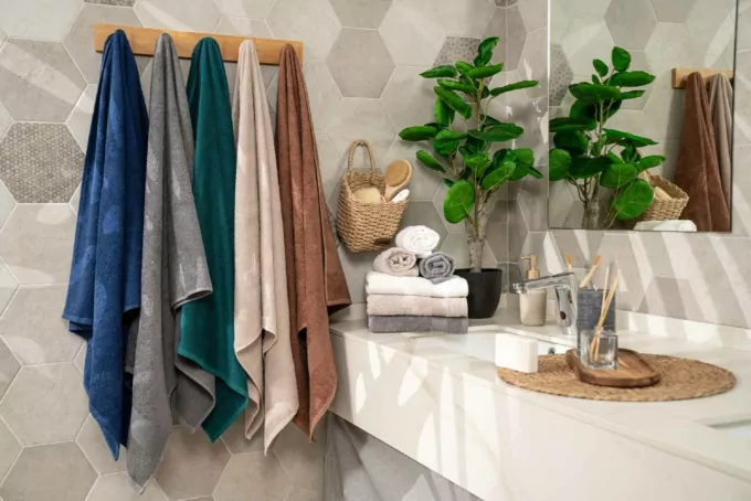 Terry towel ARDESTO Benefit 50х90cm, 100% cotton, brown