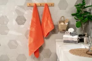 Ardesto Terry towel Benefit, 70х140cm, 100% cotton, orange