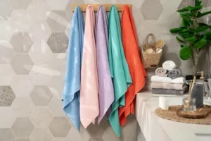 Ardesto Terry towel Benefit, 70х140cm, 100% cotton, orange