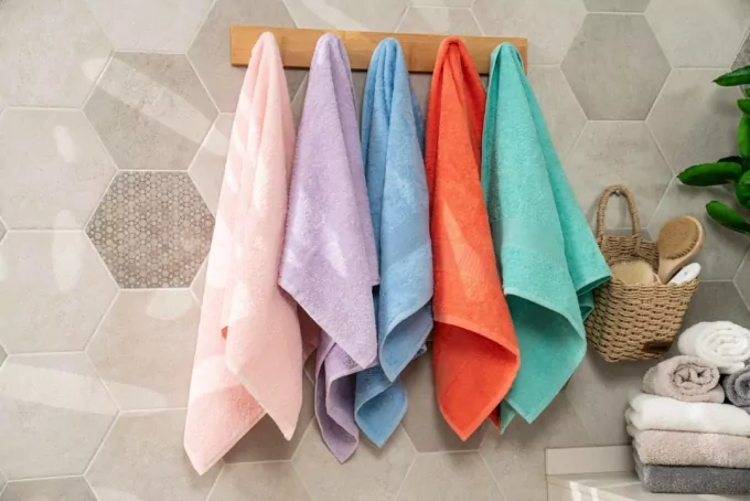 Ardesto Terry towel Benefit, 70х140cm, 100% cotton, orange