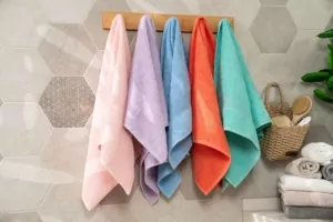 Ardesto Terry towel Benefit, 70х140cm, 100% cotton, lilac