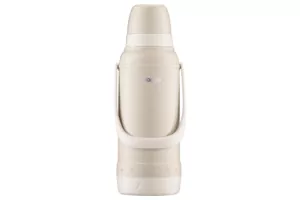 Термос Ardesto Gemini Gourmet, 2000мл, пластик, боросиликатное стекло, бежевый