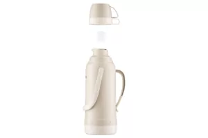 Термос Ardesto Gemini Gourmet, 2000мл, пластик, боросиликатное стекло, бежевый