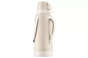 Термос Ardesto Gemini Gourmet, 2000мл, пластик, боросиликатное стекло, бежевый