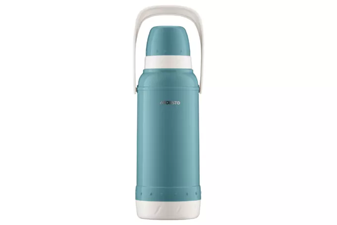 Термос Ardesto Gemini Gourmet, 2000мл, пластик, боросилікатне скло, синій