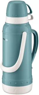 Термос Ardesto Gemini Gourmet, 2000мл, пластик, боросиликатное стекло, синий
