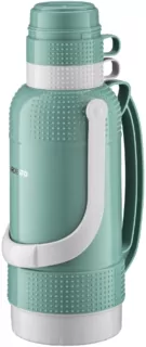 Термос Ardesto Gemini Gourmet, 3200мл, пластик, боросиликатное стекло, зеленый