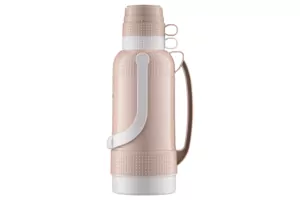 Термос Ardesto Gemini Gourmet, 3200мл, пластик, боросиликатное стекло, коричневый