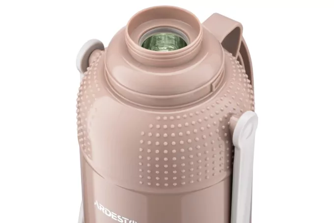 Термос Ardesto Gemini Gourmet, 3200мл, пластик, боросиликатное стекло, коричневый