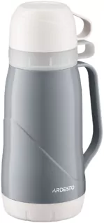 Термос Ardesto Gemini Gourmet, 1000мл, пластик, боросиликатное стекло, синий