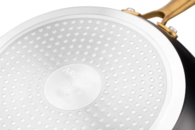 Fry pan ARDESTO Black Mars Sparkle, 24cm, aluminium, black