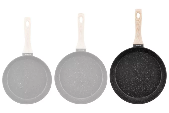 Deep fry pan ARDESTO Midori 28cm, aluminium, black